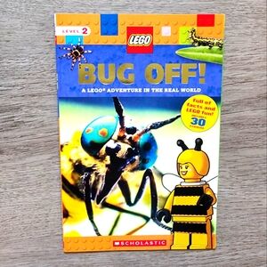 LEGO Bug Off Scholastic Children's Paperback Non-Fiction Picture Sticker Book